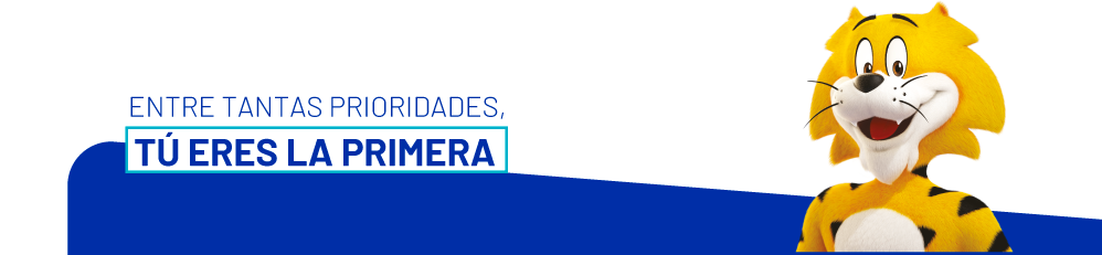 Entre todas las prioridades, tú eres la más importante